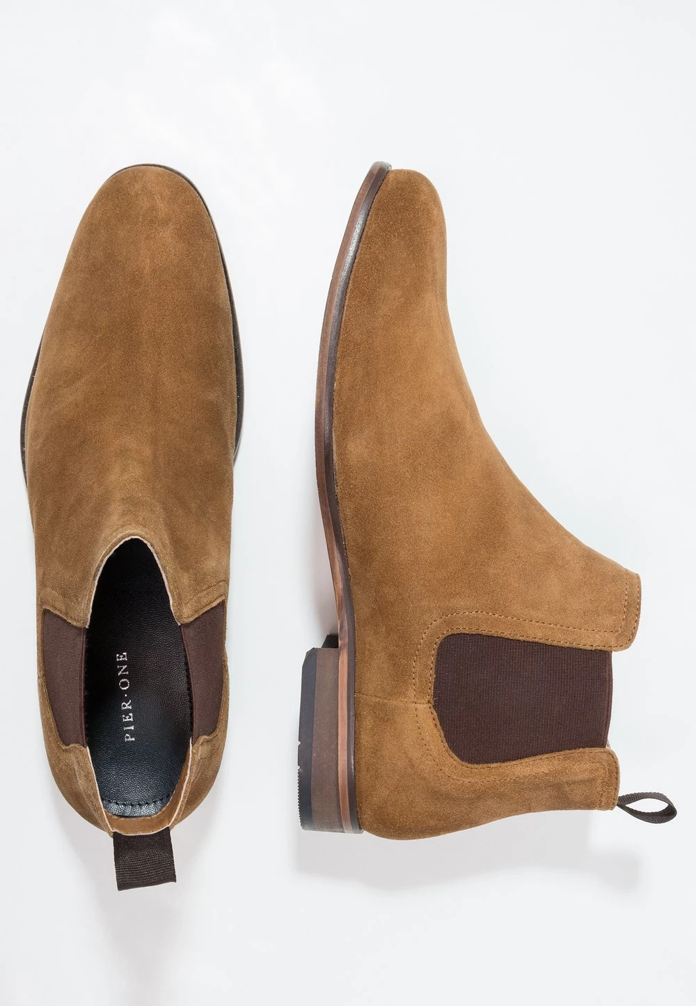 Première Qualité Pier One LEATHER – Bottines Bottes Rond Homme 2 Première Qualité Pier One LEATHER – Bottines Bottes Rond Homme – Image 2