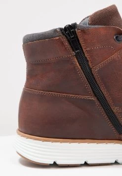 Qualité Garantie Pier One LEATHER – Bottines à Lacets Boots Et Bottes Rond Homme -Pier One Boutique 4f471f0447824443b816aba1b5385b40