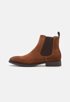 Pier One Prix Allégé LEATHER – Bottines Bottes Rond Homme