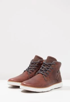 Qualité Garantie Pier One LEATHER – Bottines à Lacets Boots Et Bottes Rond Homme -Pier One Boutique 7fafb26422294acd9425c73f7ce041ea