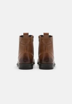 Pier One LEATHER – Bottines à Lacets Prix Exclusifs Bottes Rond Homme -Pier One Boutique 9ae4942b35424d76b38e940598eaef2c