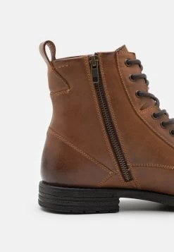 Pier One LEATHER – Bottines à Lacets Prix Exclusifs Bottes Rond Homme -Pier One Boutique f092707d21b34481ace26ef605c8f08c